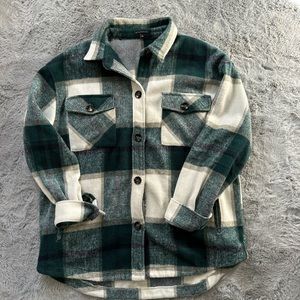 Staccato plaid Shacket  size L